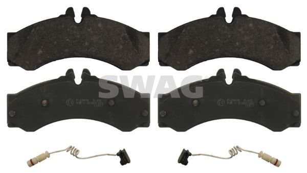 Brake Pad Set, disc brake SWAG 10 91 6811