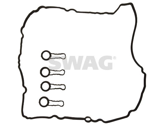 Gasket Set, cylinder head cover SWAG 20 10 7526