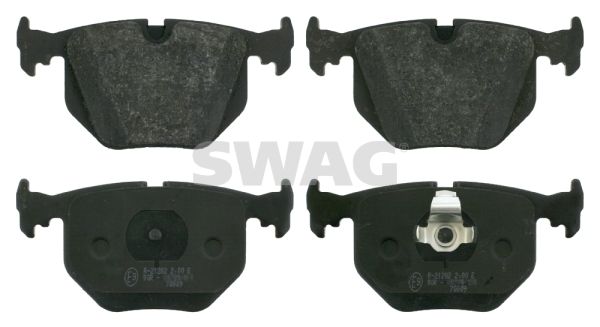 Brake Pad Set, disc brake SWAG 20 91 6175