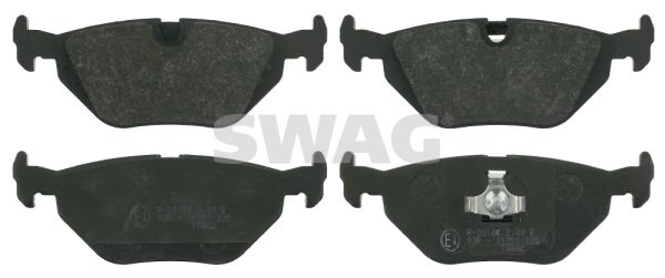 Brake Pad Set, disc brake SWAG 20 91 6196