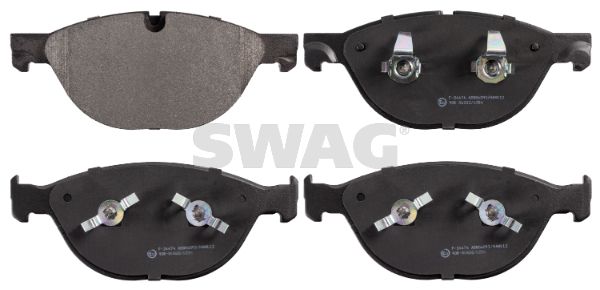 Brake Pad Set, disc brake SWAG 20 91 6519