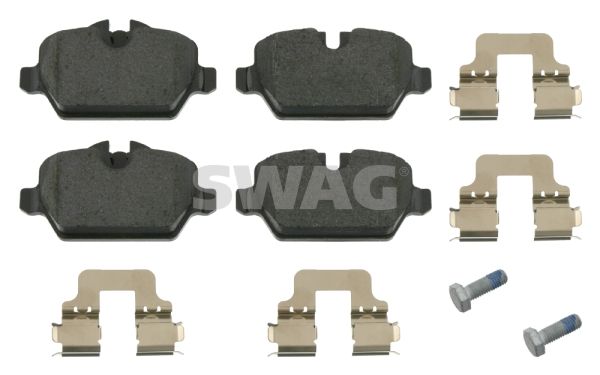 Brake Pad Set, disc brake SWAG 20 91 6560