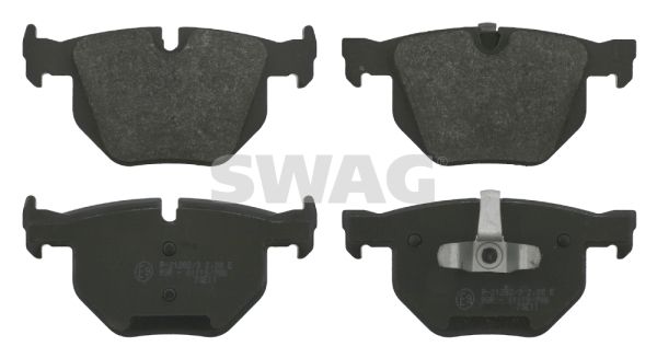 Brake Pad Set, disc brake SWAG 20 91 6587