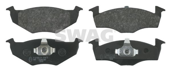 Brake Pad Set, disc brake SWAG 30 91 6044