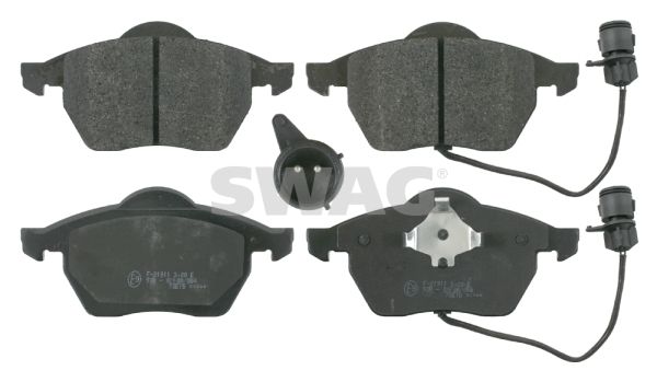 Brake Pad Set, disc brake SWAG 30 91 6058