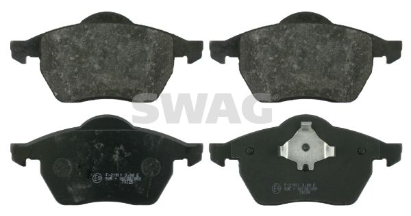 Brake Pad Set, disc brake SWAG 30 91 6280
