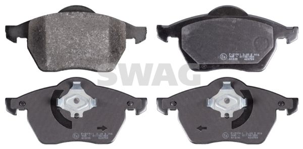 Brake Pad Set, disc brake SWAG 30 91 6338