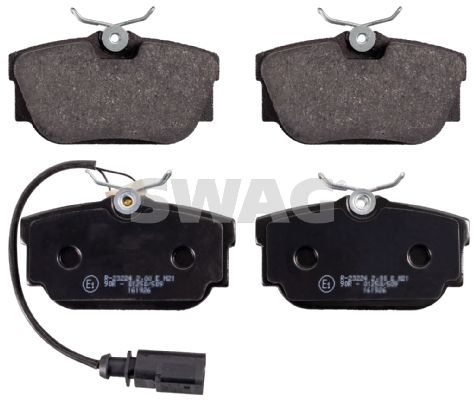 Brake Pad Set, disc brake SWAG 30 91 6412