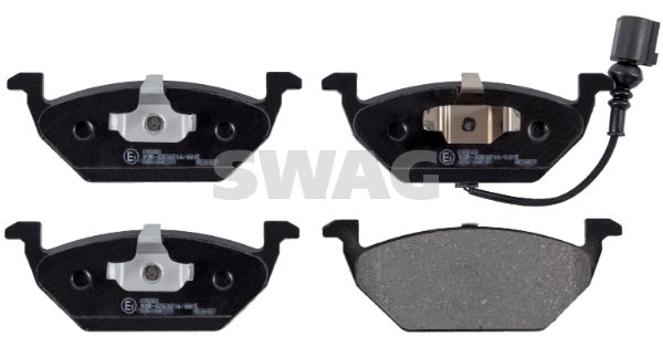 Brake Pad Set, disc brake SWAG 30 91 6446