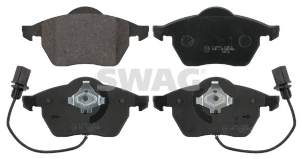 Brake Pad Set, disc brake SWAG 30 91 6447