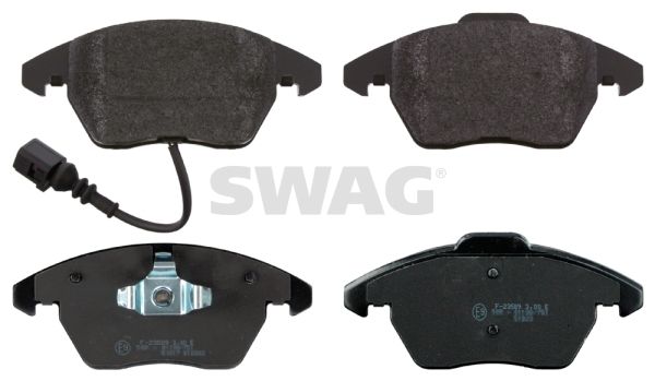 Brake Pad Set, disc brake SWAG 30 91 6502