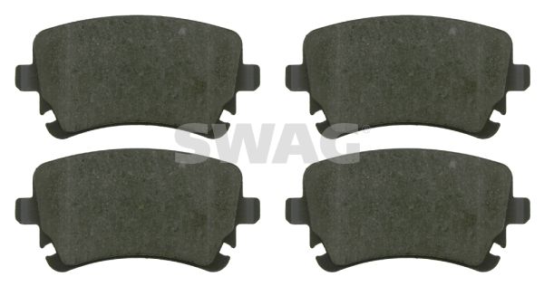 Brake Pad Set, disc brake SWAG 30 91 6588