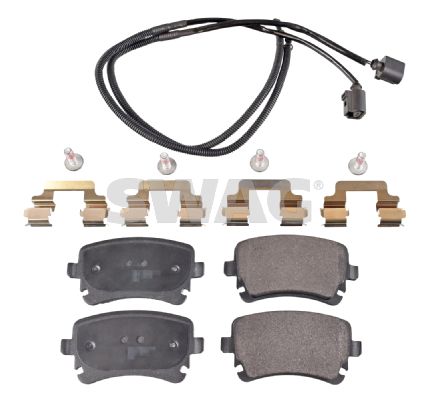 Brake Pad Set, disc brake SWAG 30 91 6826