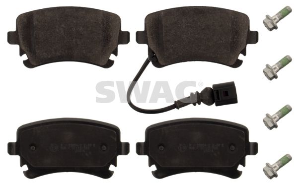 Brake Pad Set, disc brake SWAG 30 91 6860