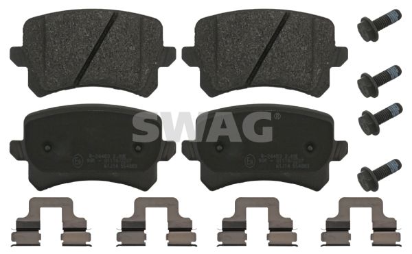 Brake Pad Set, disc brake SWAG 30 91 6991