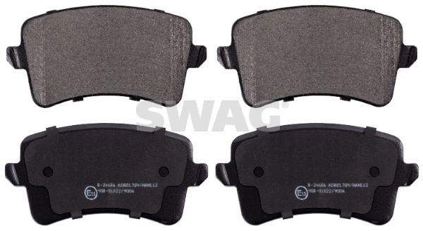 Brake Pad Set, disc brake SWAG 32 91 6755