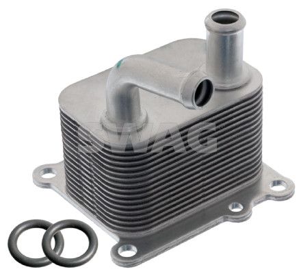 Oil Cooler, engine oil SWAG 33 10 0044