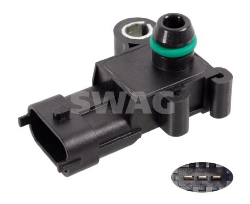 Sensor, boost pressure SWAG 33 10 2195