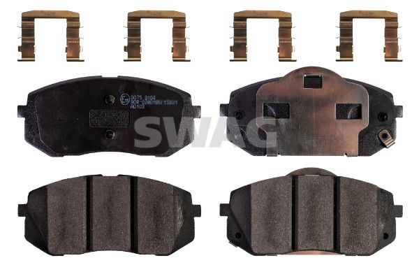 Brake Pad Set, disc brake SWAG 33 10 5135