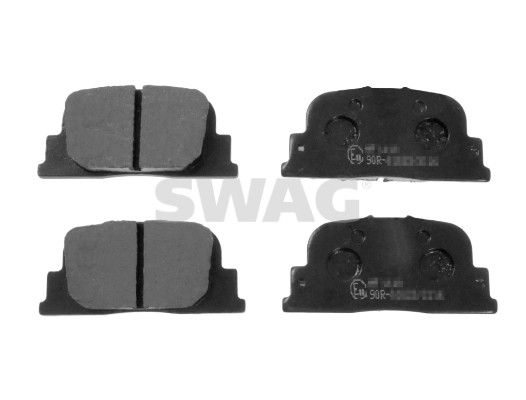 Brake Pad Set, disc brake SWAG 33 10 6372