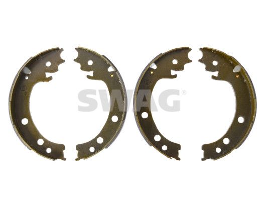 Brake Shoe Set, parking brake SWAG 33 10 6556