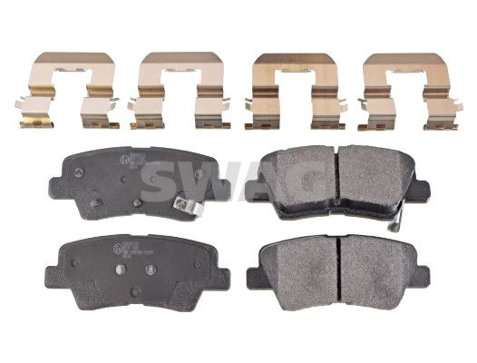 Brake Pad Set, disc brake SWAG 33 10 6558