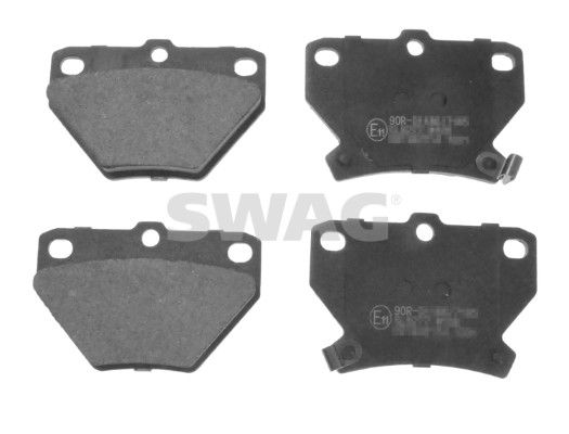 Brake Pad Set, disc brake SWAG 33 10 7341