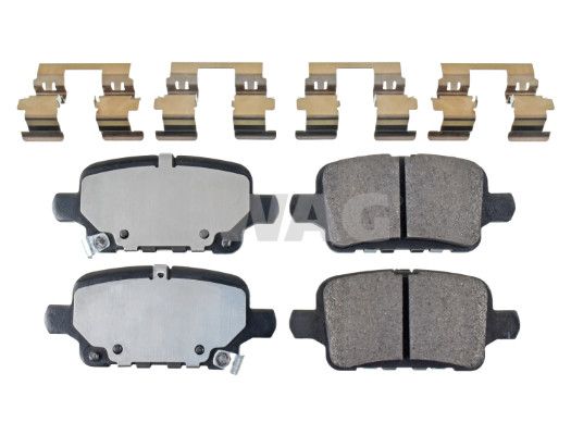 Brake Pad Set, disc brake SWAG 33 10 7489