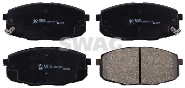 Brake Pad Set, disc brake SWAG 33 10 7523