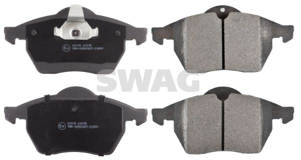 Brake Pad Set, disc brake SWAG 40 91 6107