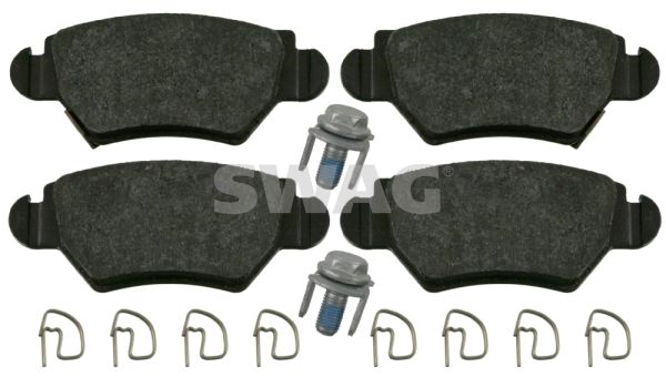 Brake Pad Set, disc brake SWAG 40 91 6445