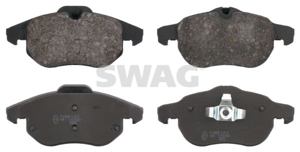 Brake Pad Set, disc brake SWAG 40 91 6492