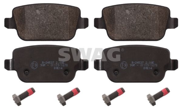 Brake Pad Set, disc brake SWAG 50 91 6642