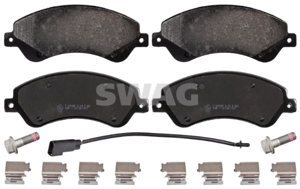 Brake Pad Set, disc brake SWAG 50 91 6673