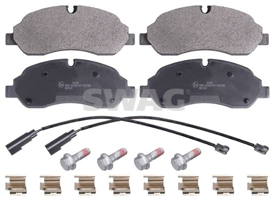 Brake Pad Set, disc brake SWAG 50 91 6955