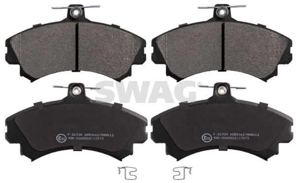 Brake Pad Set, disc brake SWAG 55 91 6213