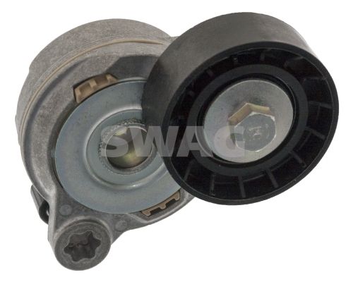 Belt Tensioner, V-ribbed belt SWAG 55 94 9398