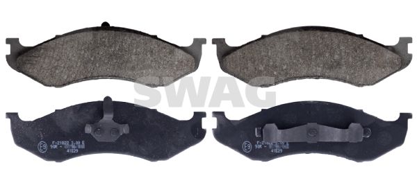 Brake Pad Set, disc brake SWAG 60 11 6197