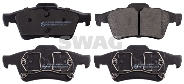 Brake Pad Set, disc brake SWAG 60 91 6428