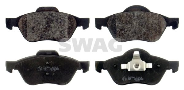 Brake Pad Set, disc brake SWAG 60 91 6435