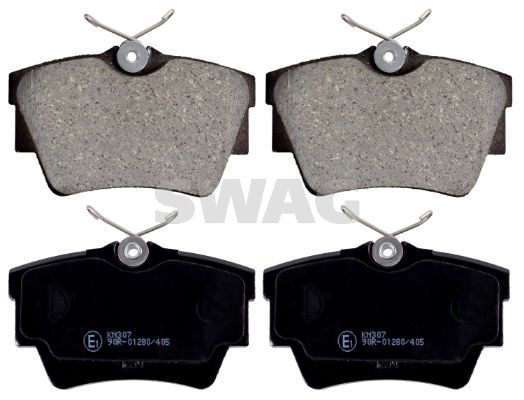 Brake Pad Set, disc brake SWAG 60 91 6472