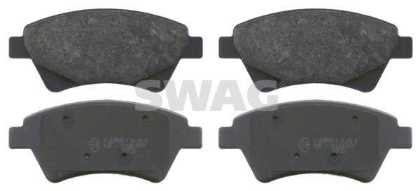 Brake Pad Set, disc brake SWAG 60 91 6477