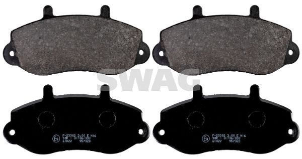 Brake Pad Set, disc brake SWAG 60 91 6494