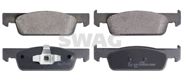 Brake Pad Set, disc brake SWAG 60 91 6965