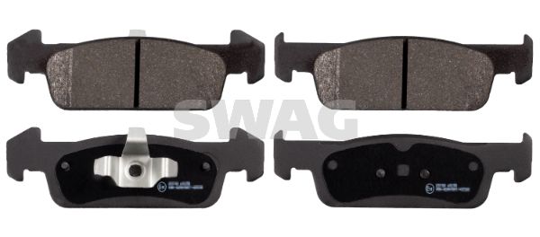 Brake Pad Set, disc brake SWAG 60 91 6976