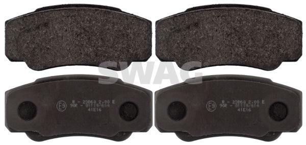 Brake Pad Set, disc brake SWAG 62 11 6047