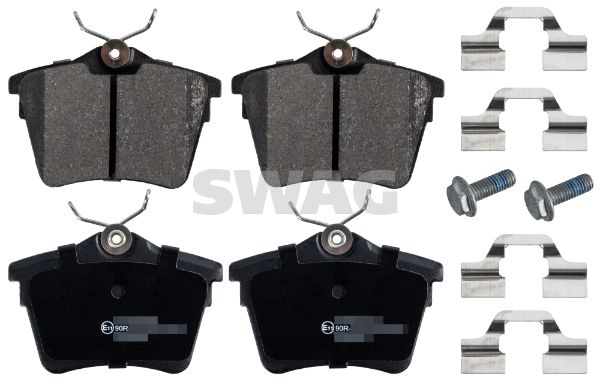 Brake Pad Set, disc brake SWAG 62 91 6548