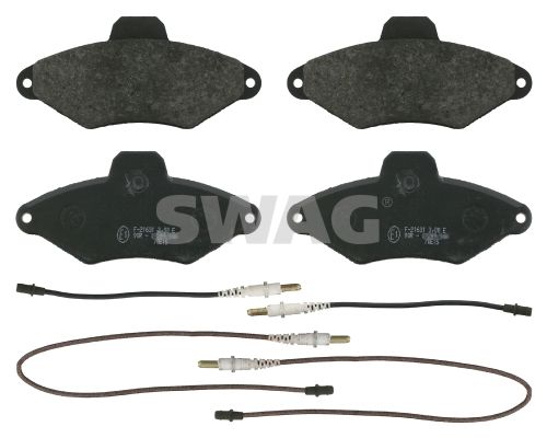 Brake Pad Set, disc brake SWAG 64 91 6413