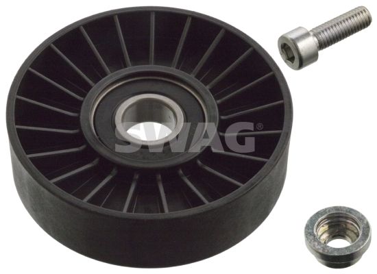 Deflection/Guide Pulley, V-ribbed belt SWAG 70 03 0028