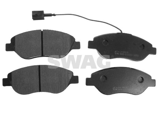 Brake Pad Set, disc brake SWAG 70 11 6012